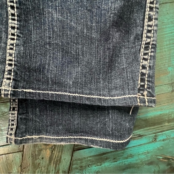 Y2K Silver Jeans Frances Bootcut Distressed Size 28 - Picture 11 of 15